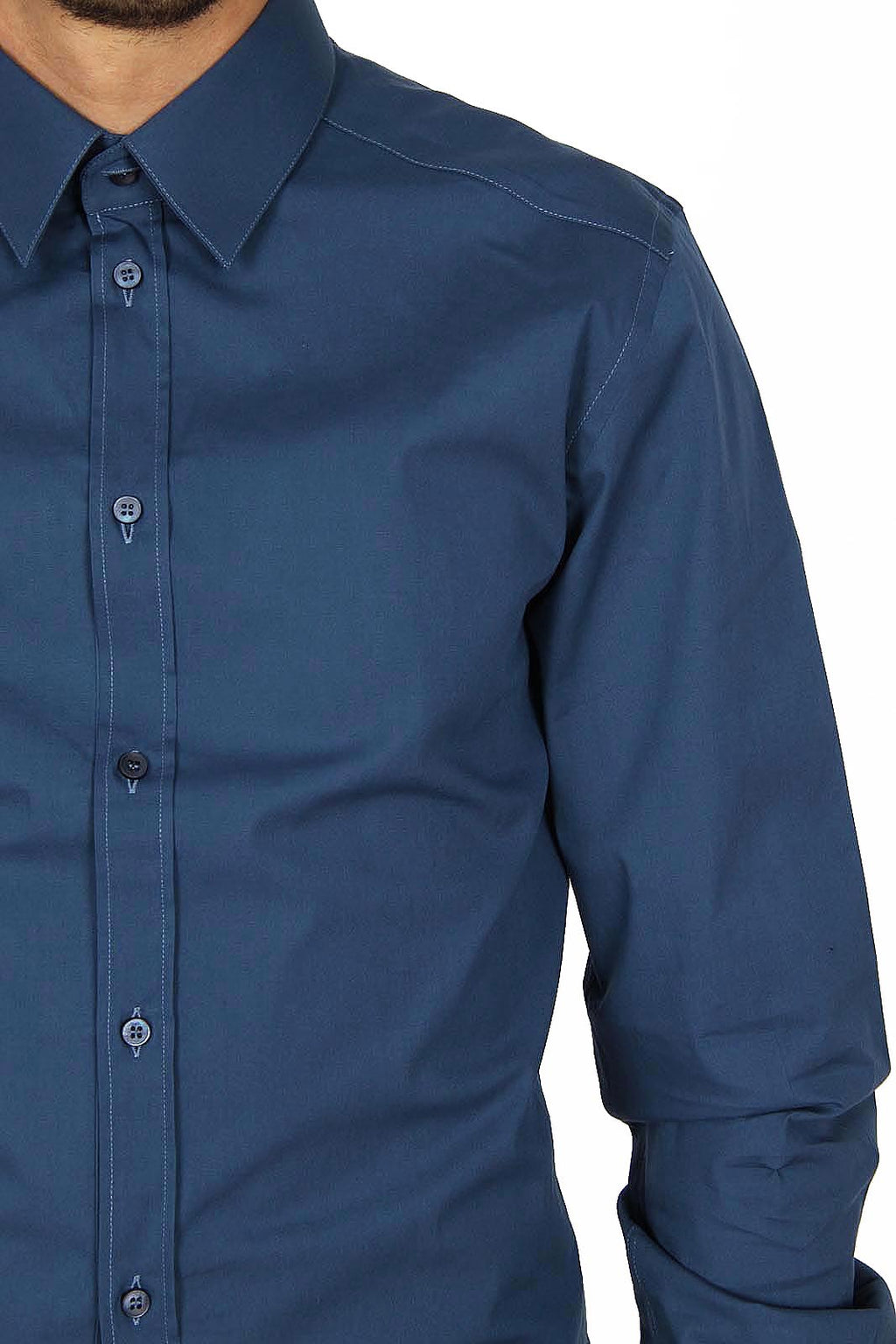 Camisa Dolce & Gabbana de manga larga para hombre G5CP0T FUEAJ B0966