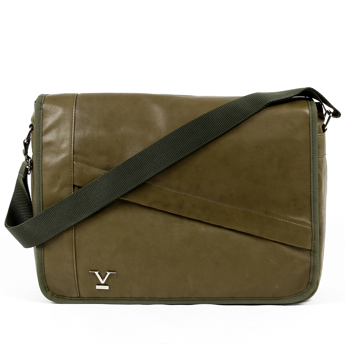 V 1969 Italia Mens Bag Dark Green MOSCA
