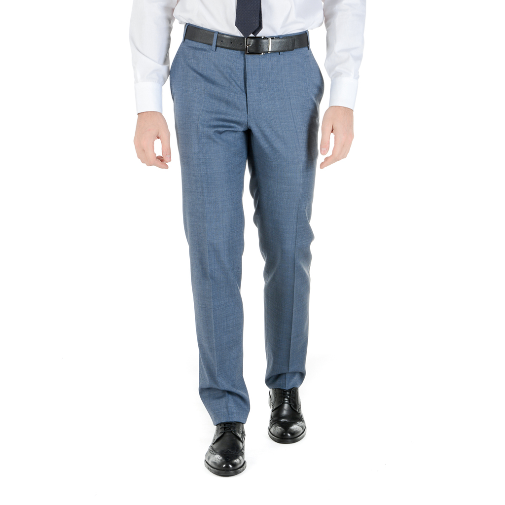 Canali Mens Suit Long Sleeves Light Blue