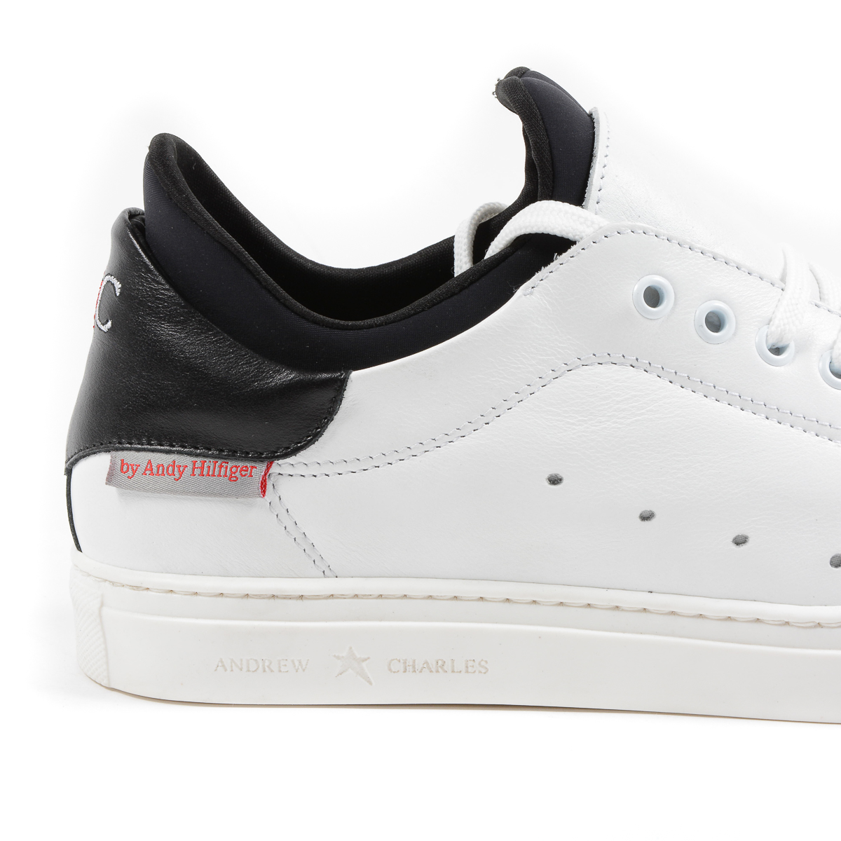 Andrew Charles Mens Sneaker White KANIE