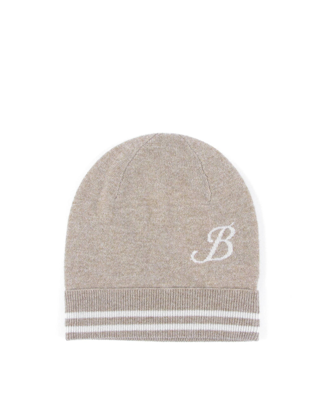 Gorro con monograma de Dee Ocleppo BRUNTSFIELD CAMEL B