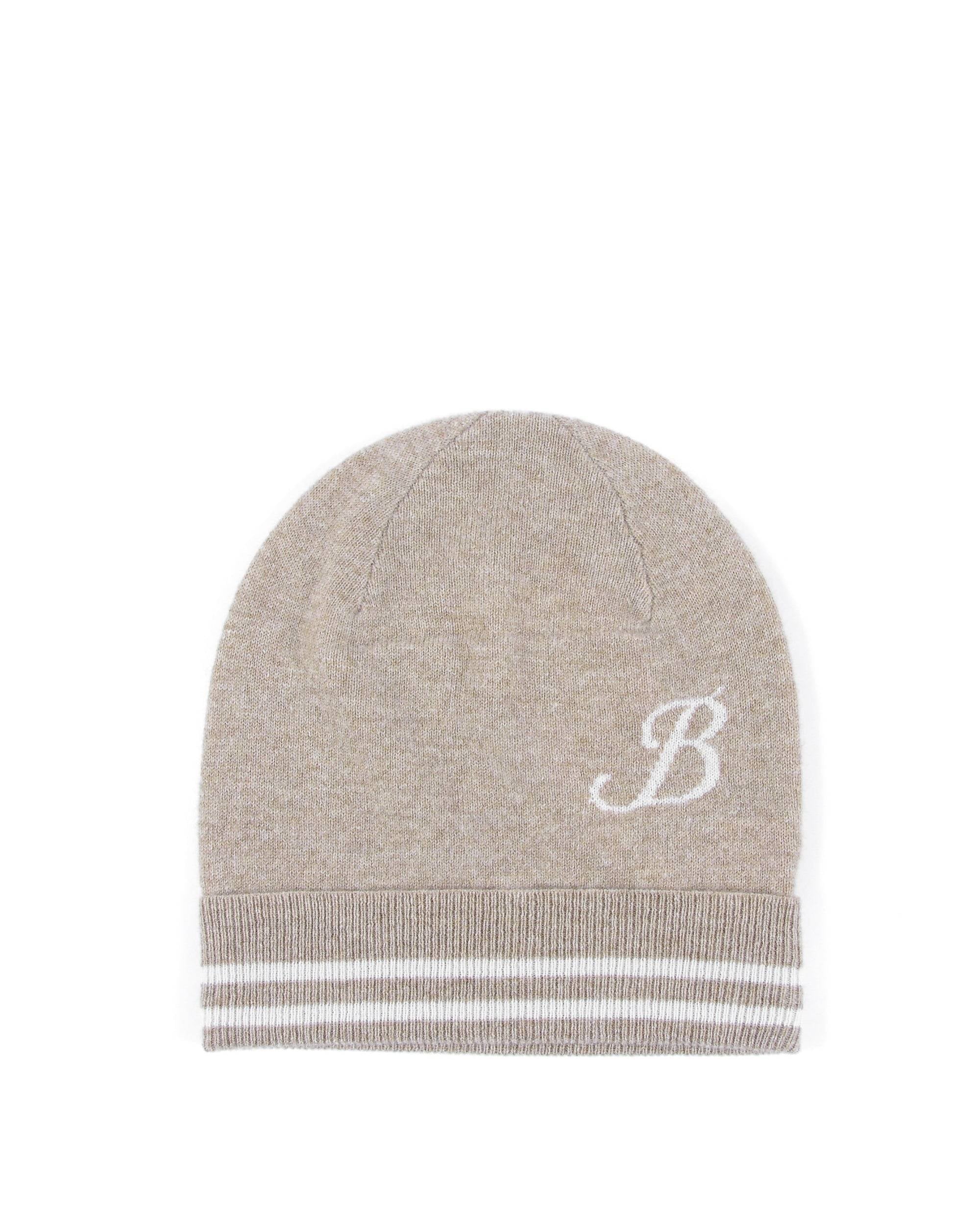 Gorro con monograma de Dee Ocleppo BRUNTSFIELD CAMEL B