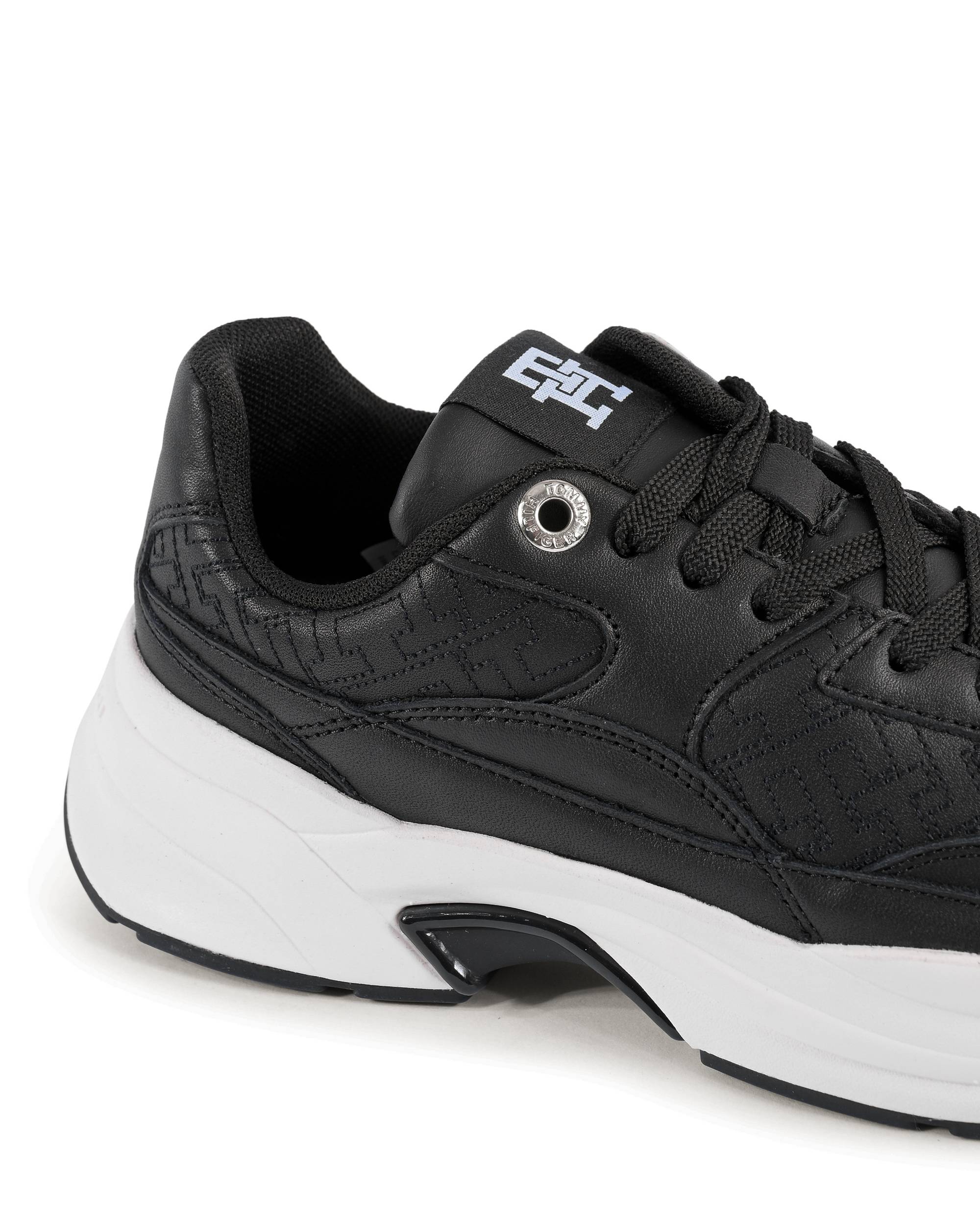 Tommy Hilfiger Womens Sneaker Black FW0FW07646BDS