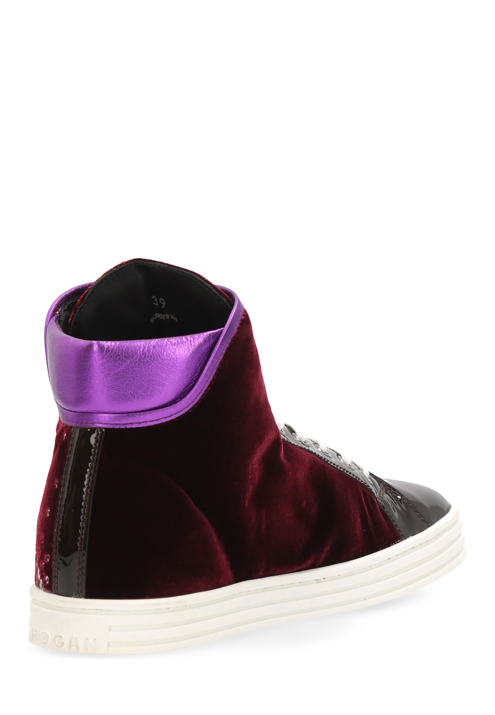 Zapatillas Hogan Rebel para mujer negras HXW1820N26166ZQ568M