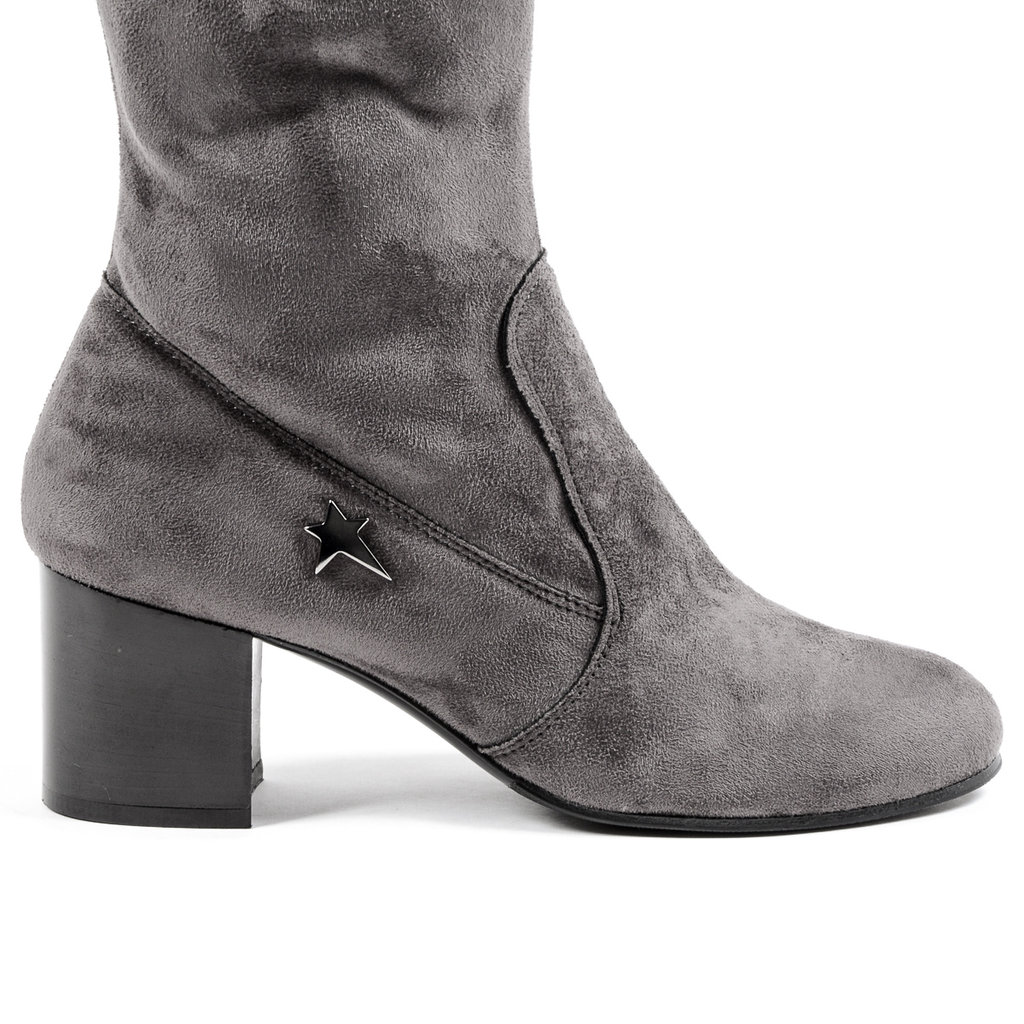 Andrew Charles Womens High Boot Grey MARIAH