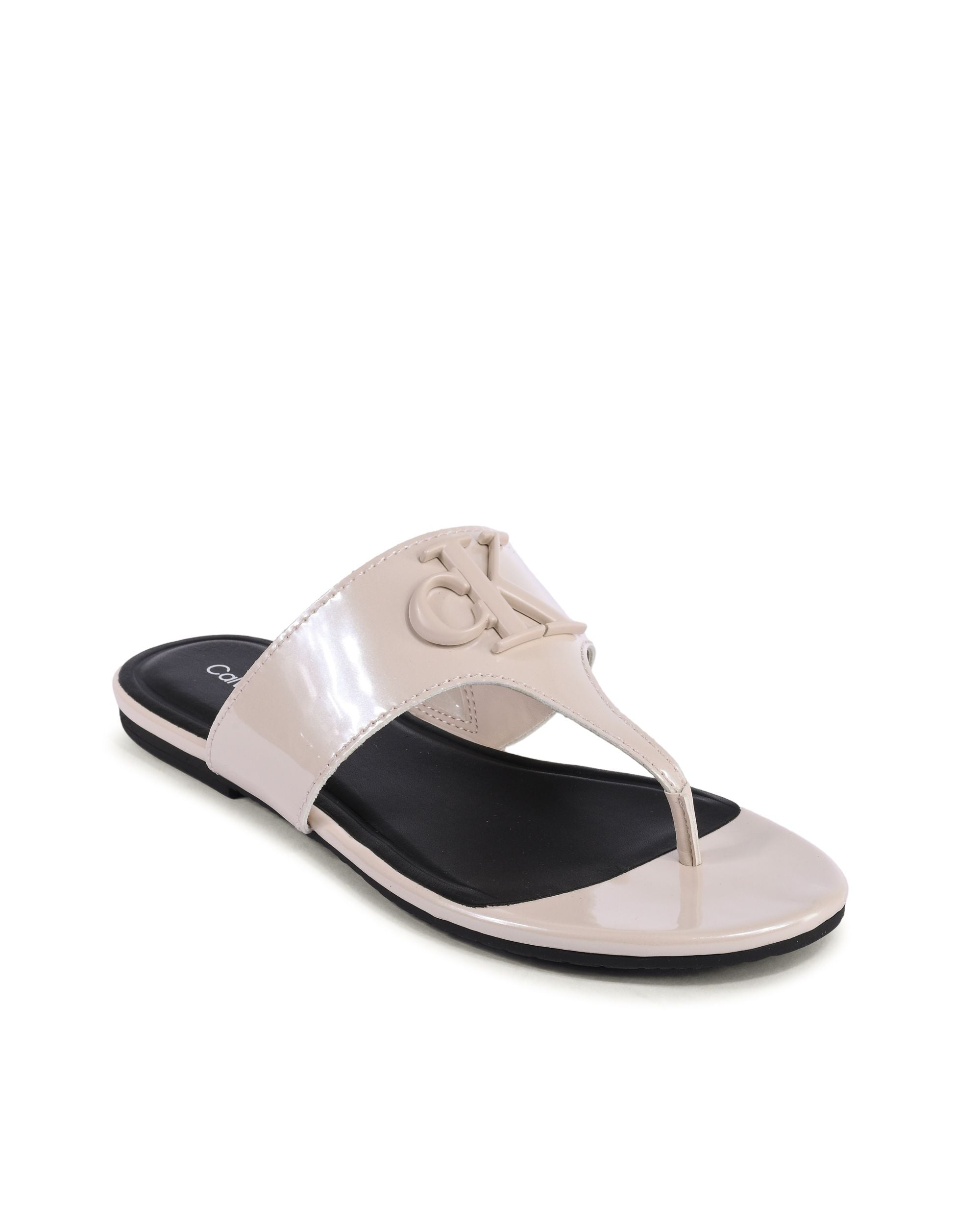 Calvin Klein Women Sandals BEIGE YW0YW01342ABJ