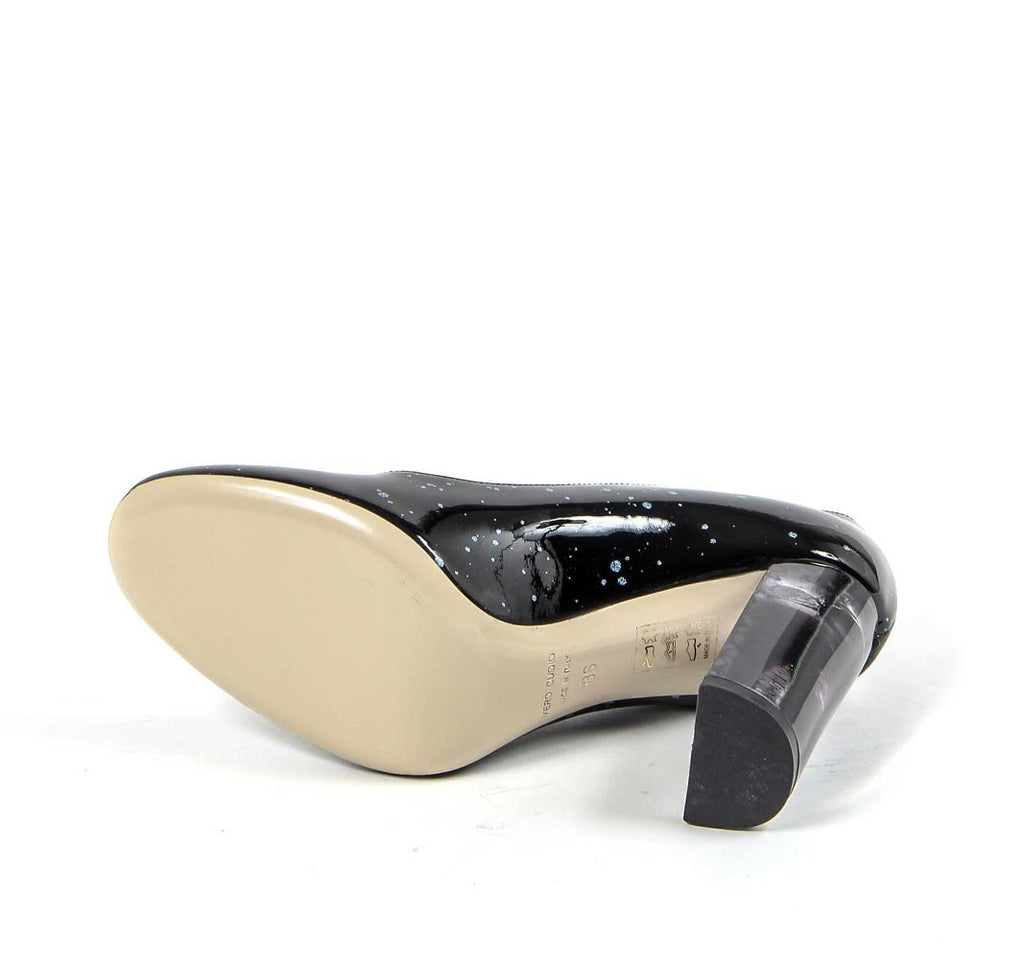 Zapatos de salón para mujer V 1969 Italia 3126751 SPAZIO NERO-AZZURRO