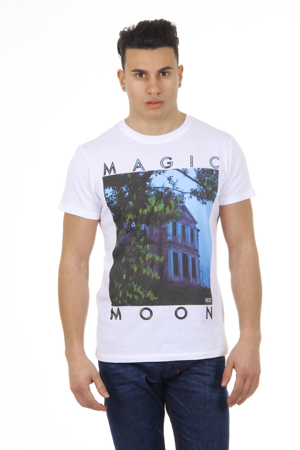 Camiseta Diesel para hombre T-ISSA 00SC41 0EADQ 100