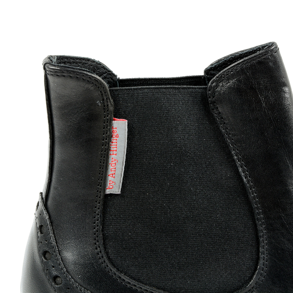 Andrew Charles Mens Ankle Boot Black BOB