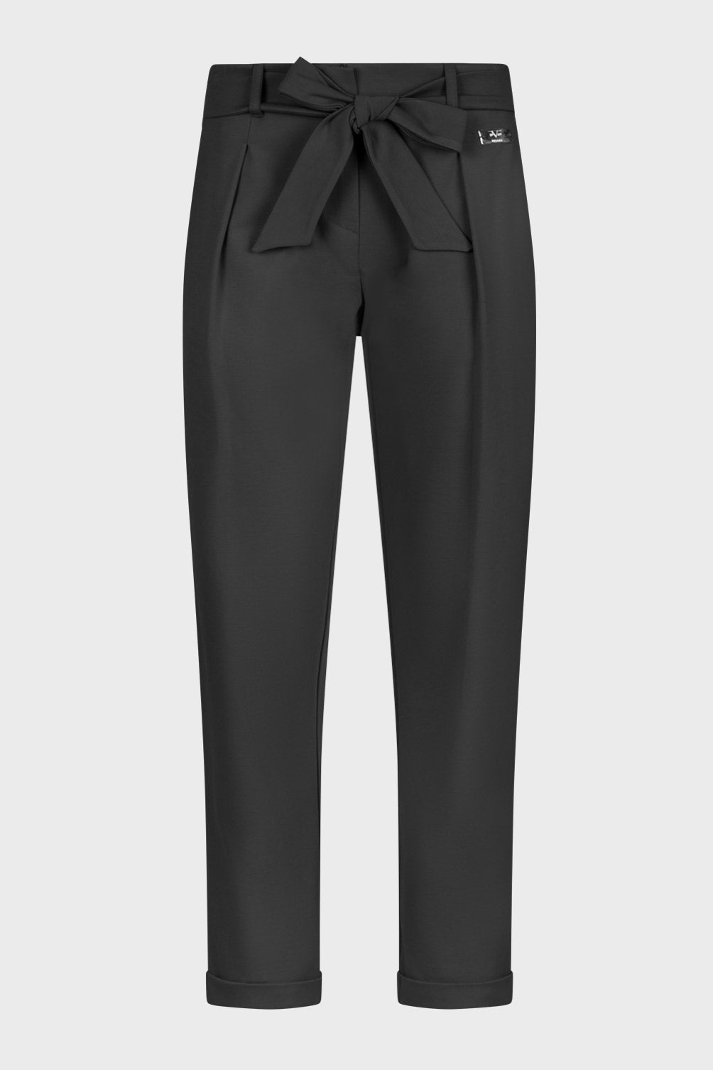 19V69 Italia Pantalones de mujer negros TRUMP BLACK