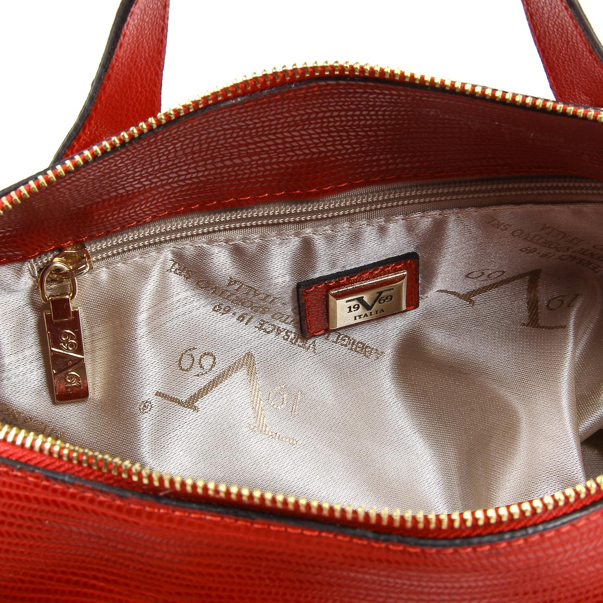 V 1969 Italia Womens Handbag V1969003 RED