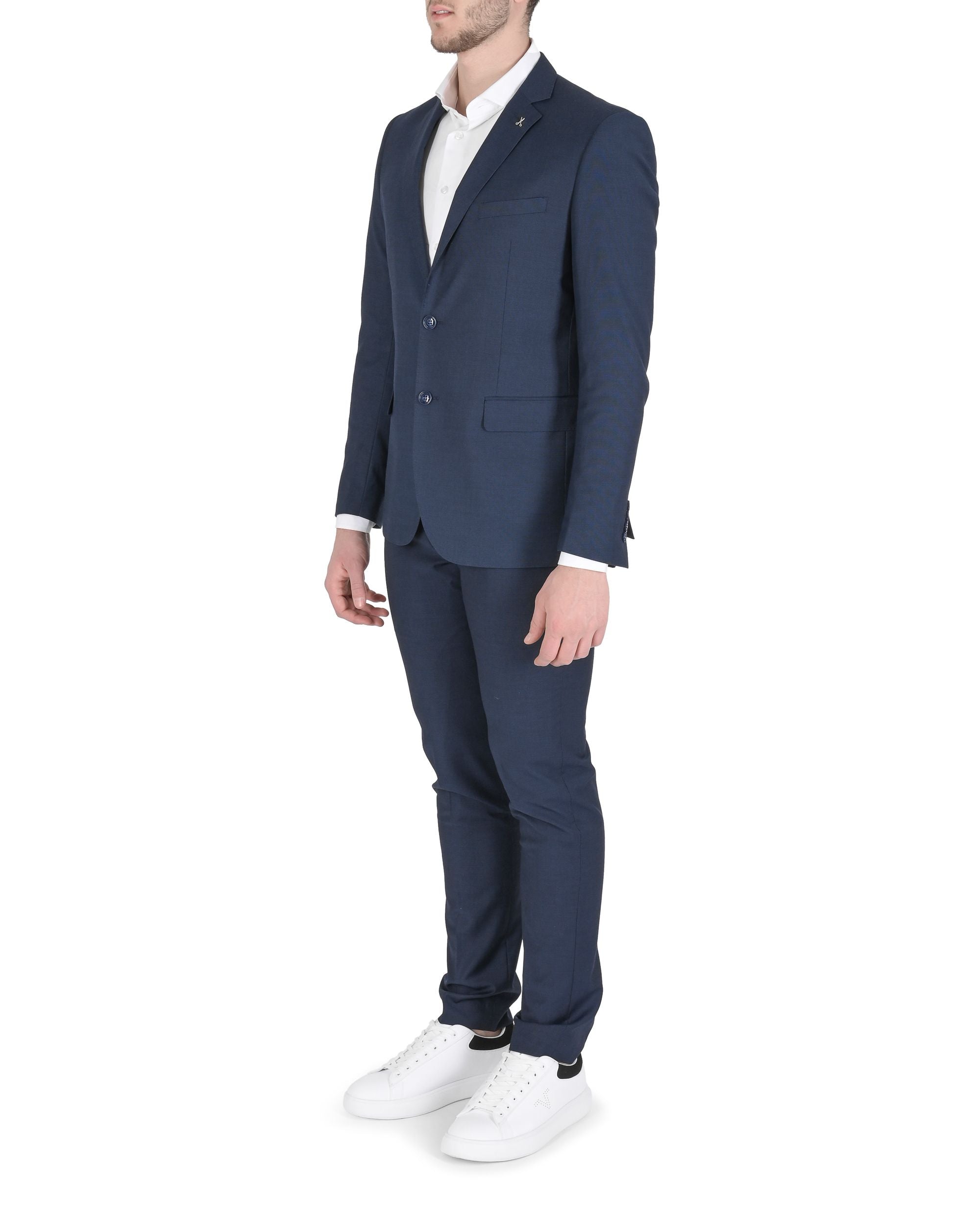 19V69 Italia Traje de hombre KENT AZUL MARINO