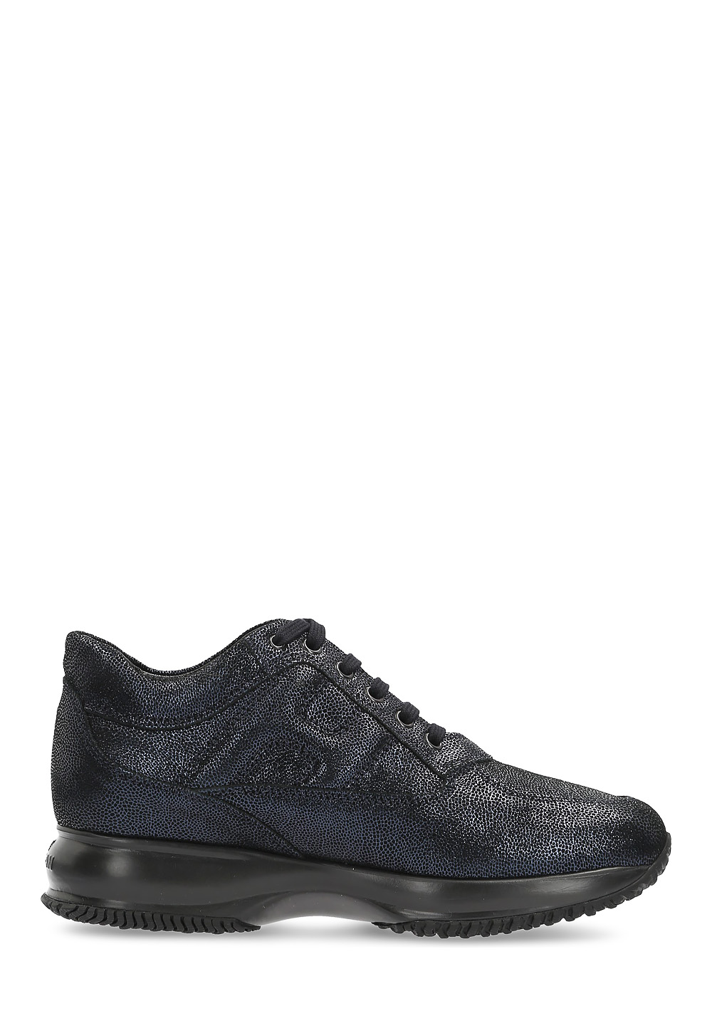 Hogan Womens Sneaker Dark Blue Interactive HXW00N0001066QIU800