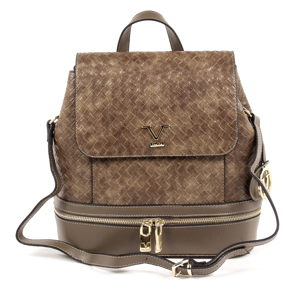 Mochila para mujer V 1969 Italia marrón STEFY