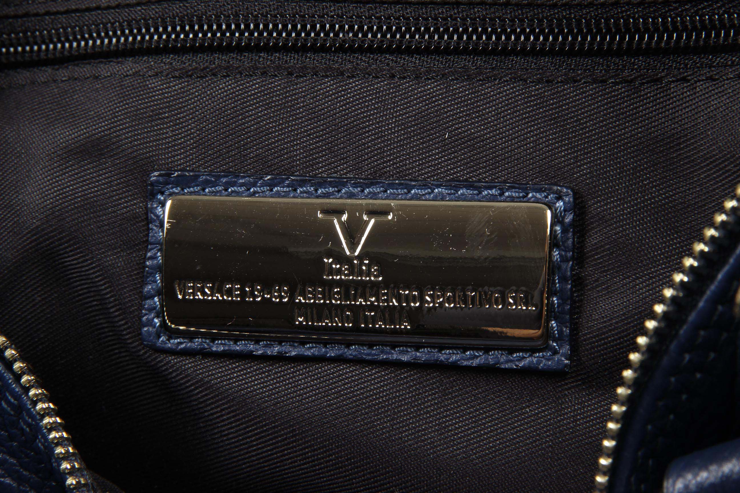 Bolso de mano para mujer V 1969 Italia V007 ALCE DOLLARO BLUE JEANS