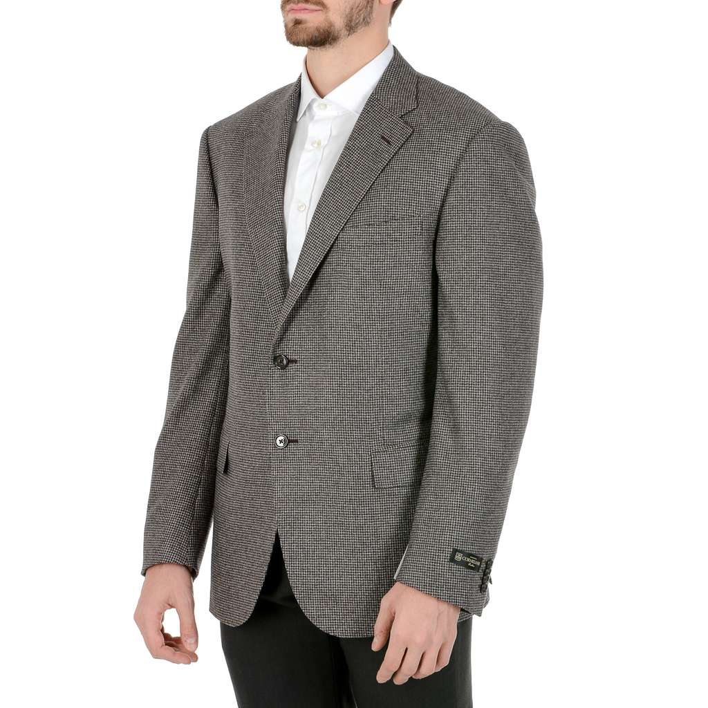 Corneliani Mens Jacket Long Sleeves Grey