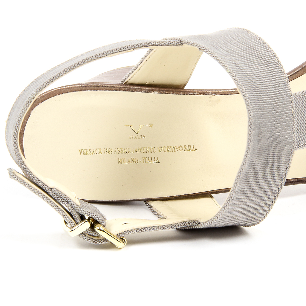 Sandalia V 1969 Italia para mujer gris PERLA