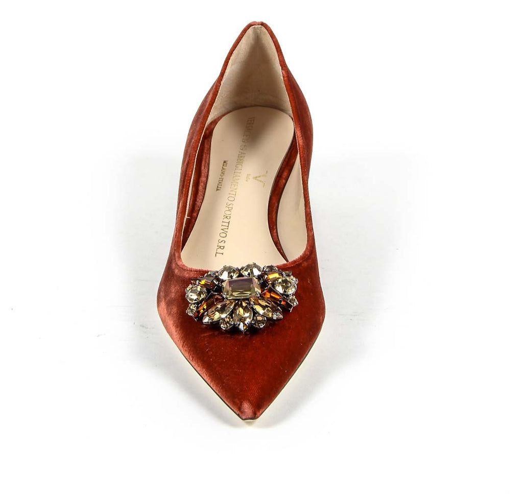 19V69 Italia Zapatos de salón para mujer 3110276 VELLUTO ROSSO