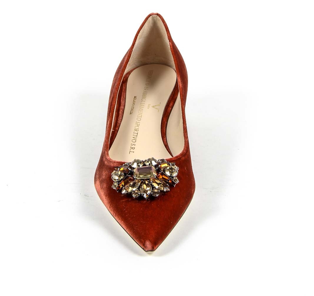 19V69 Italia Zapatos de salón para mujer 3110276 VELLUTO ROSSO
