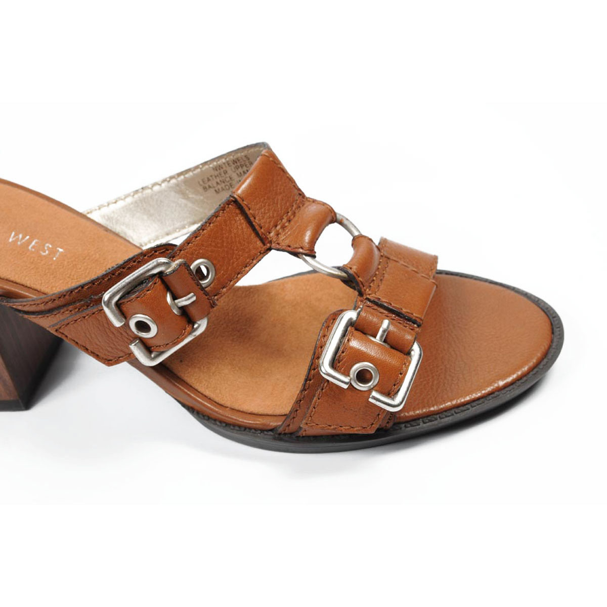 Sandalias Nine West para mujer NWTEWELS MARRÓN CLARO