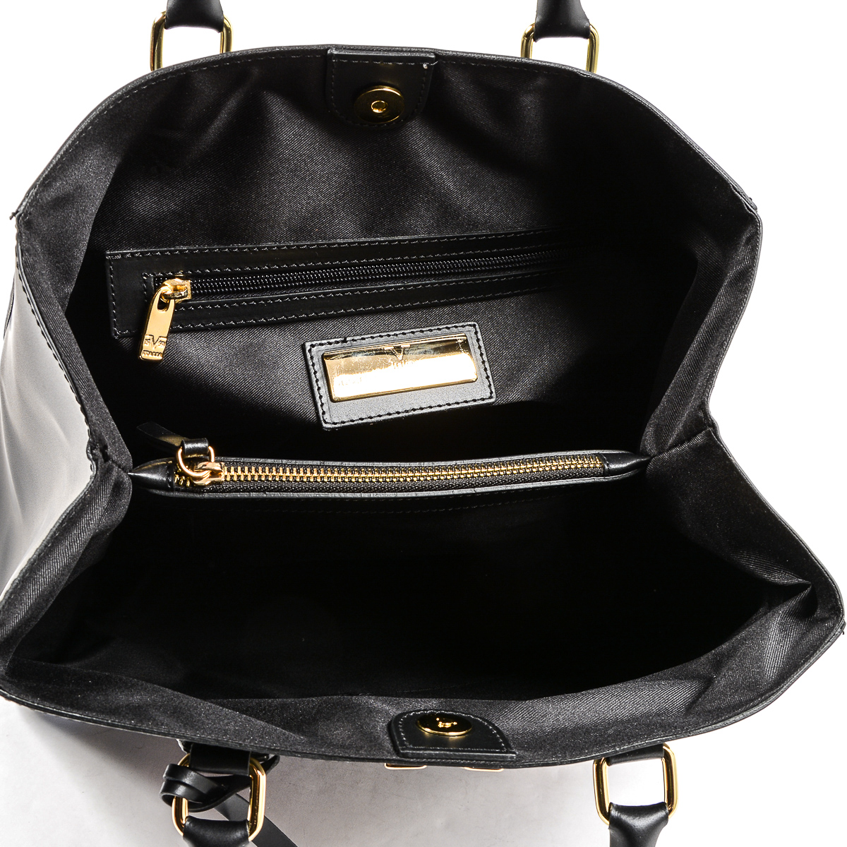 V 1969 Italia Womens Handbag Black CRETA