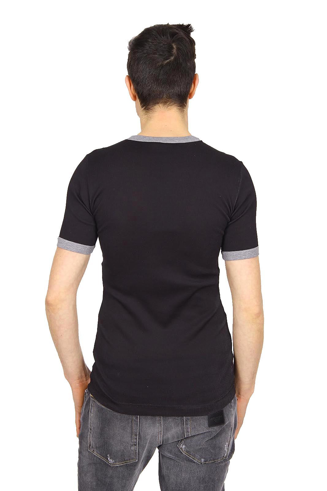 Camiseta Dolce & Gabbana Playboy de manga corta para hombre G8EQ5T G7CEB S9000
