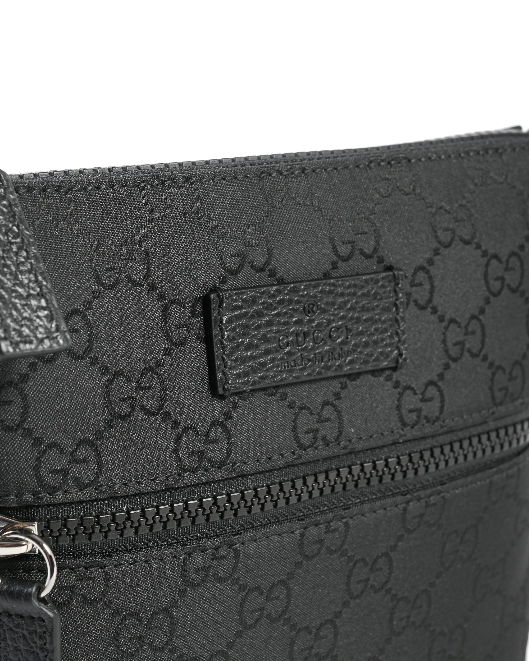 Gucci small messenger bag black