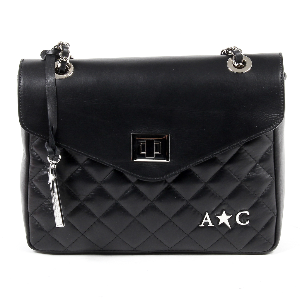Andrew Charles Womens Handbag Black AZALEA