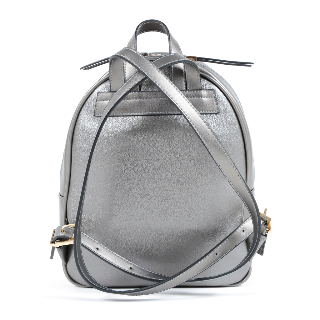 V 1969 Italia Womens Backpack Silver SANTORINI