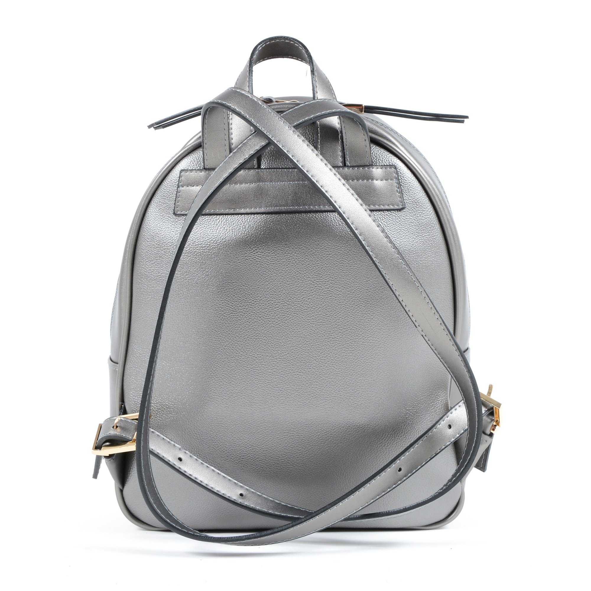 V 1969 Italia Womens Backpack Silver SANTORINI