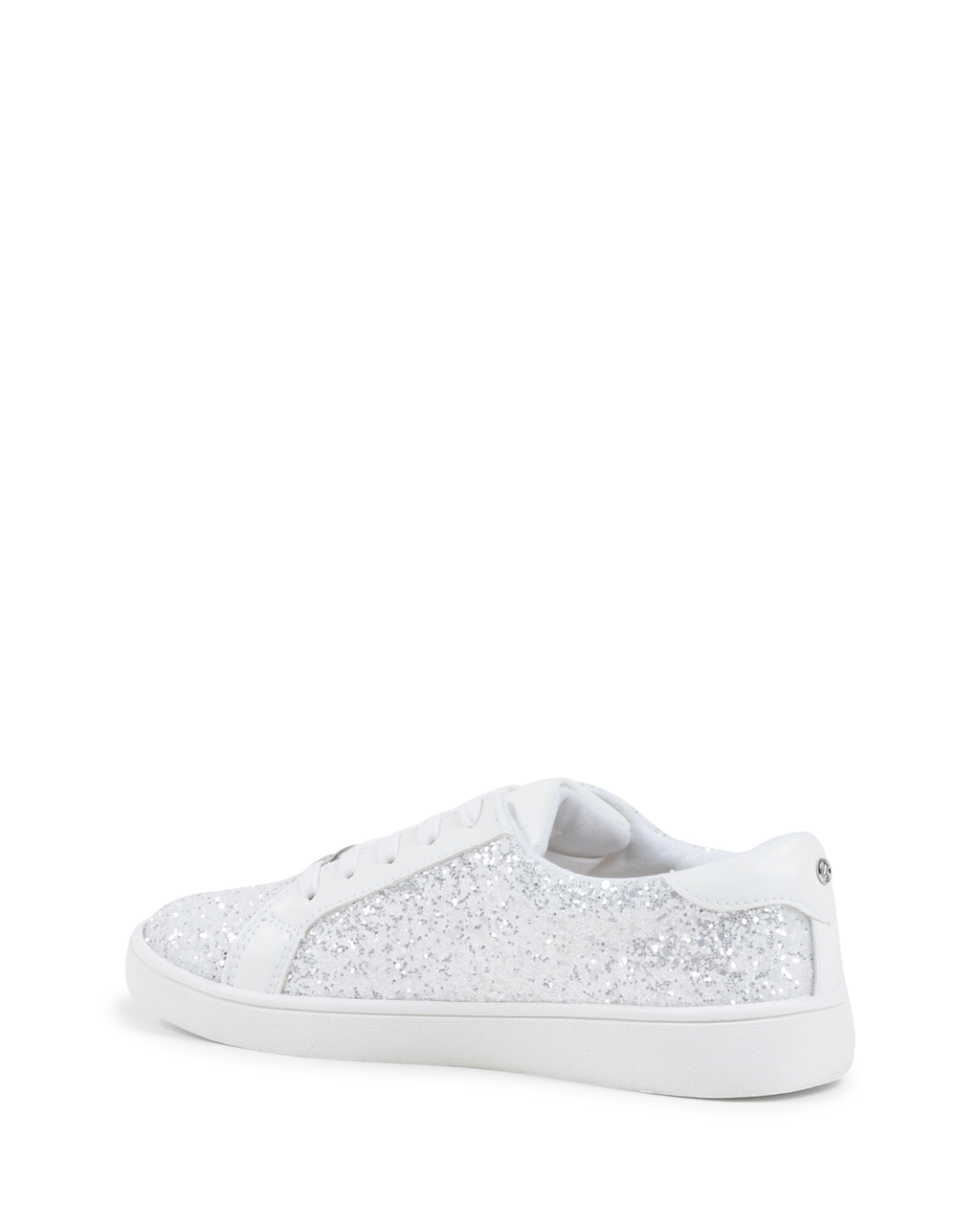 Zapatillas Michael Kors para niña blancas ZIA IVY ACE BLANCO BRILLO