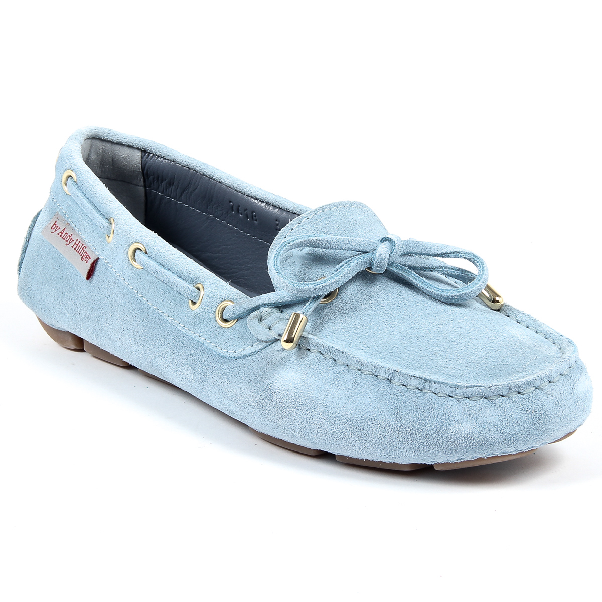 Andrew Charles Mocasín para mujer Azul Claro SUNDAY