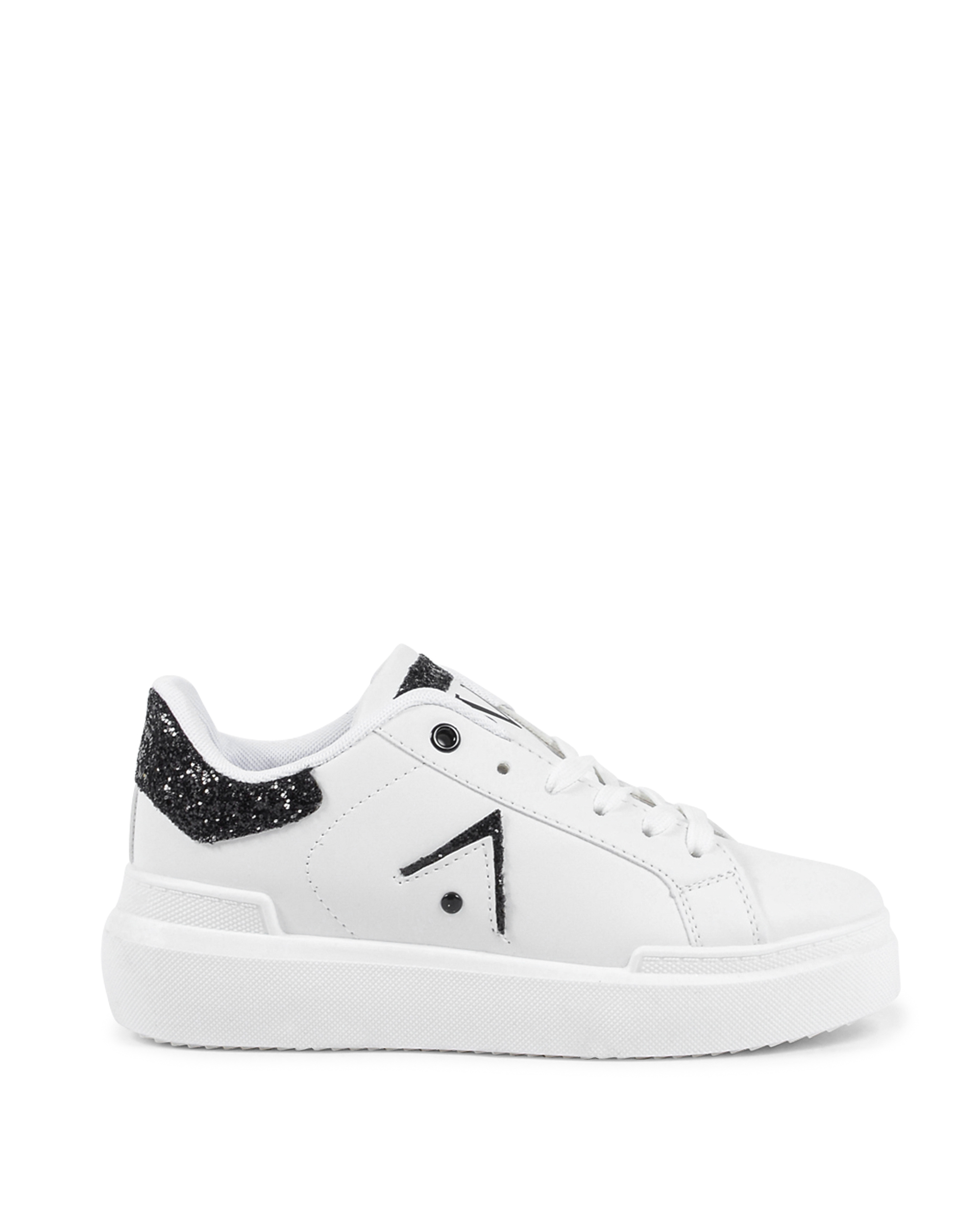 19V69 Italia Zapatillas de mujer V813 BIANCO NERO