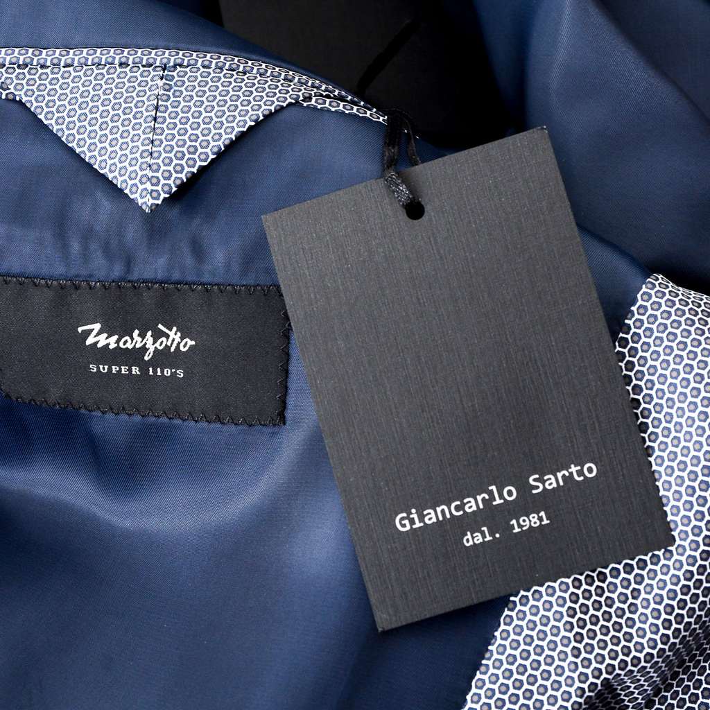 Chaqueta Giancarlo Sarto para hombre, manga larga, azul oscuro