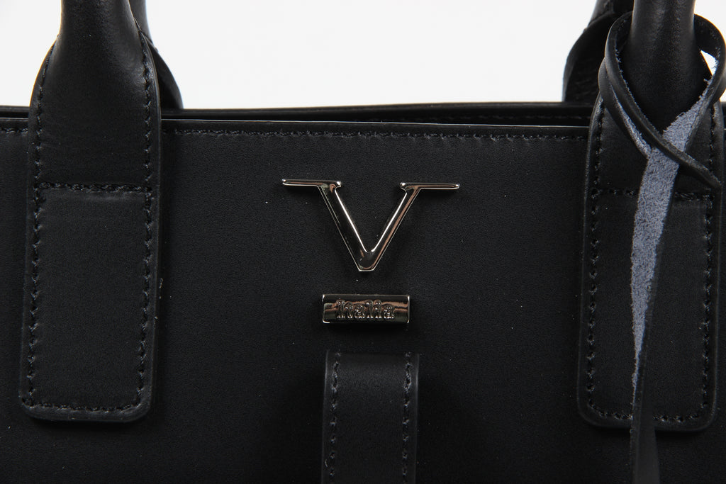 Bolso de mano para mujer V 1969 Italia V006 S NEGRO
