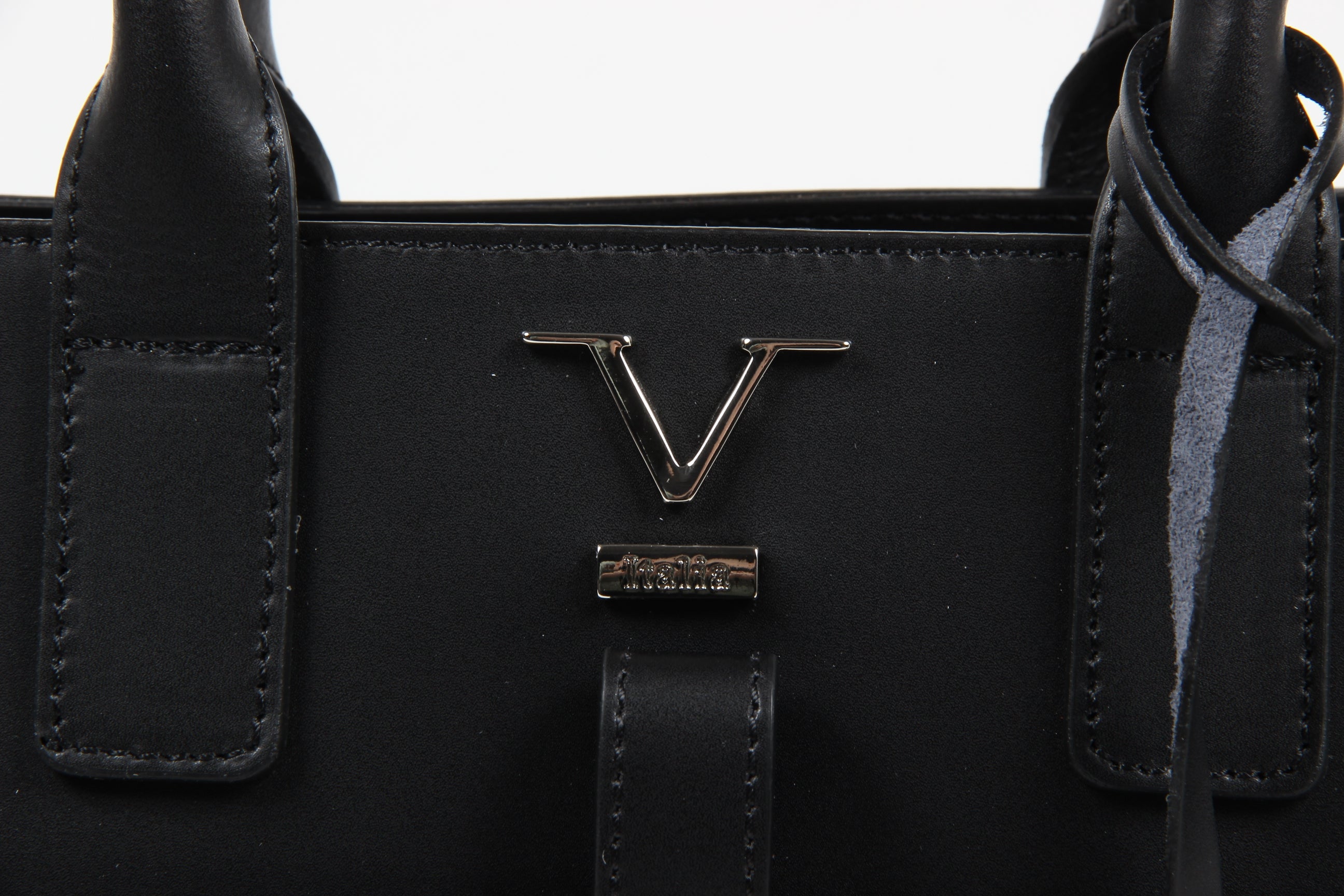 Bolso de mano para mujer V 1969 Italia V006 S NEGRO
