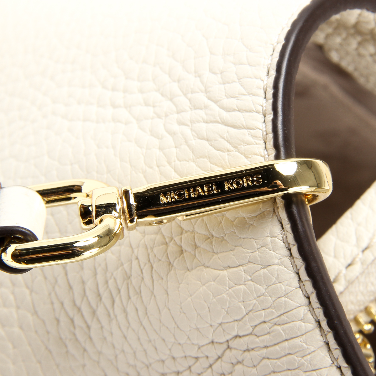 Michael Kors Womens Handbag VANNA 35T7GV3S3L ECRU