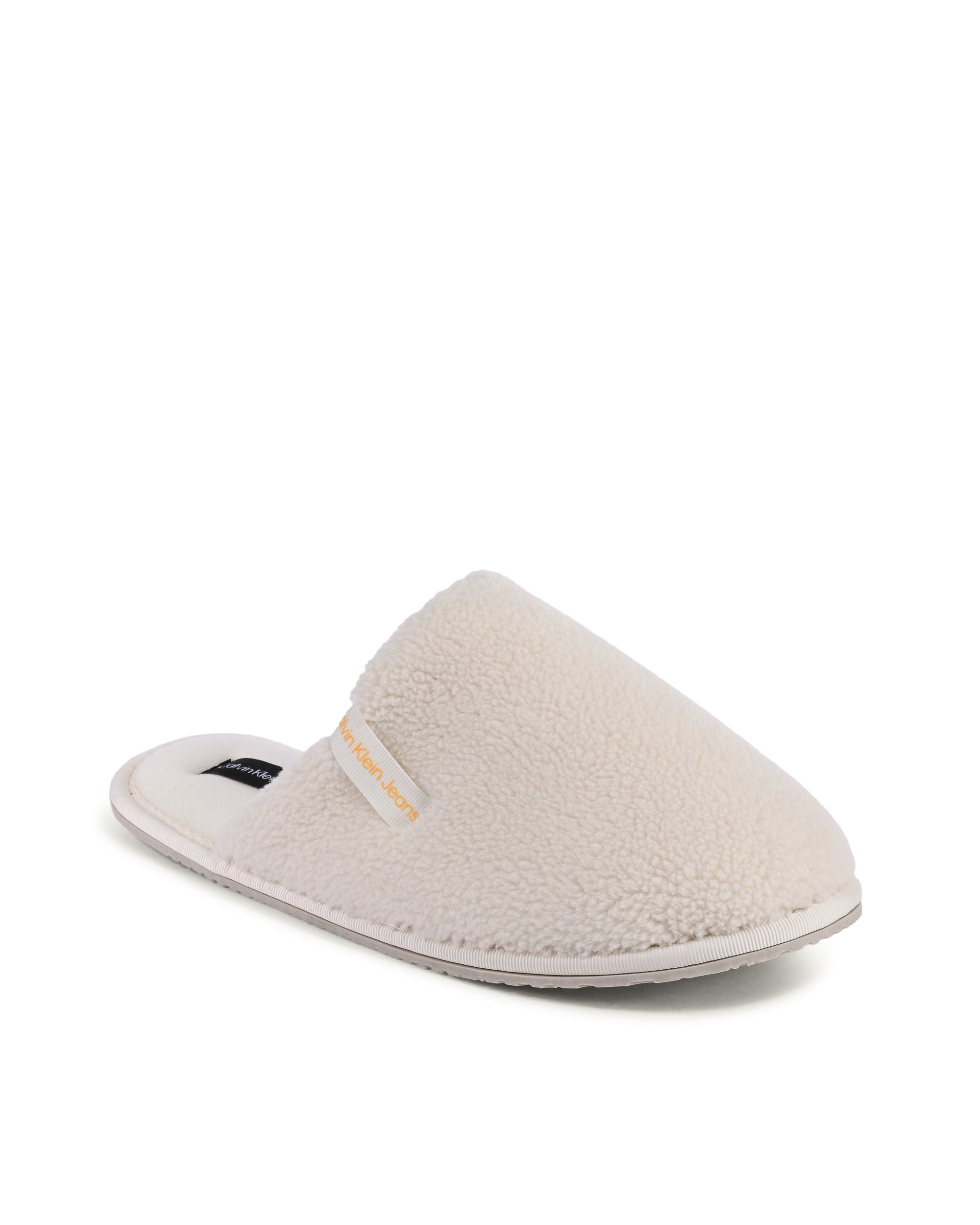 Pantuflas Calvin Klein para mujer blancas YW0YW011480K7