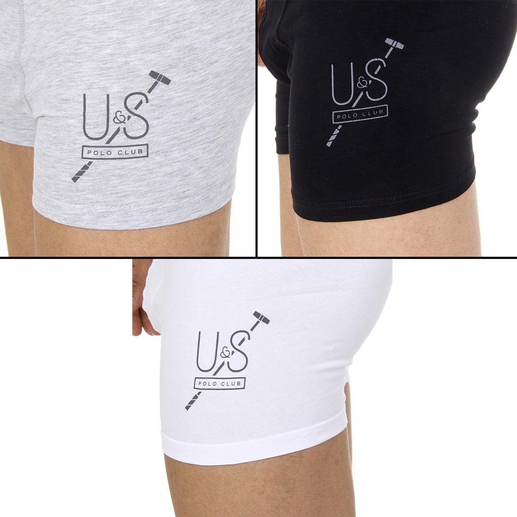 Pack de tres calzoncillos tipo bóxer para hombre del Ufford & Suffolk Polo Club US300