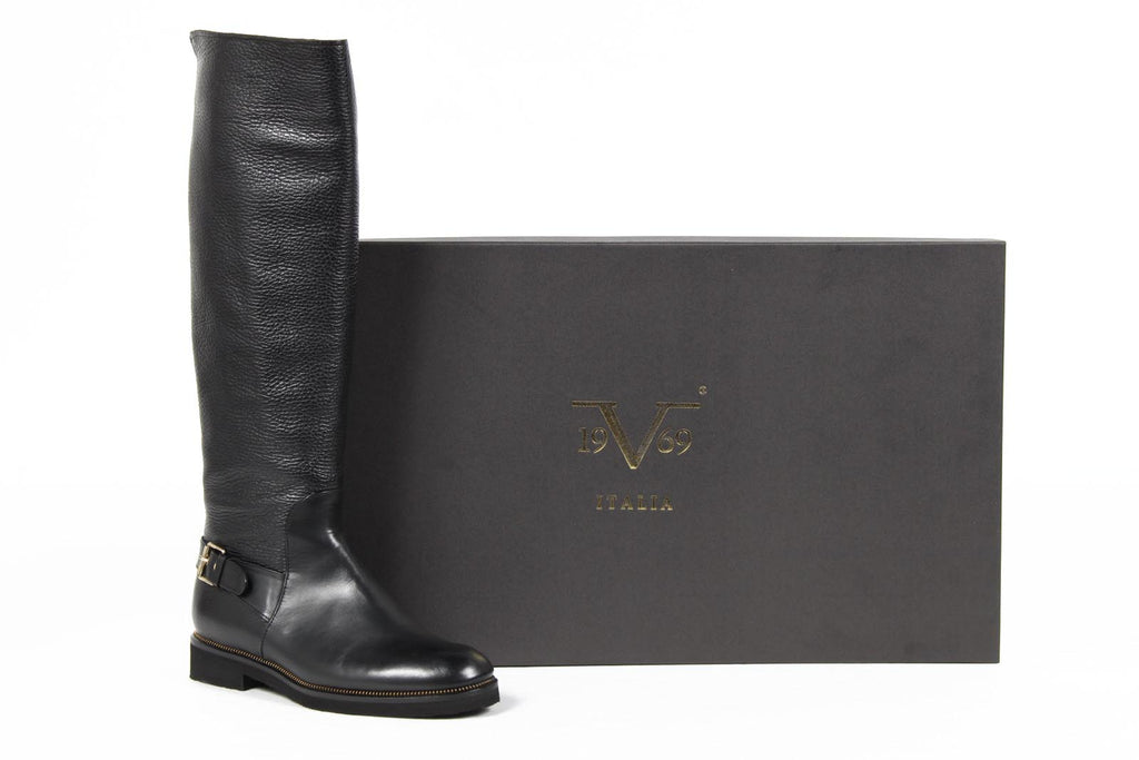 V 1969 Italia Botas de mujer B1491 CERVO NERO