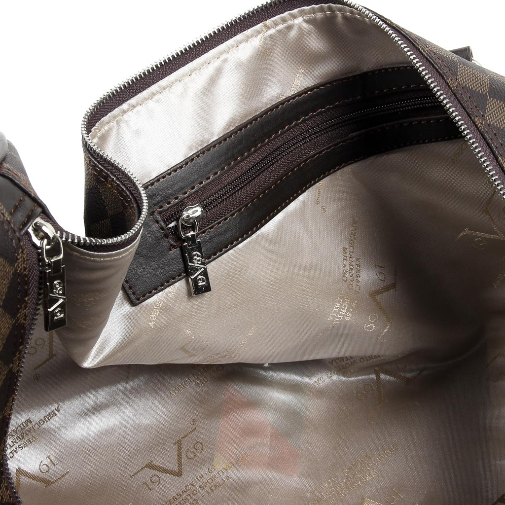 Bolso deportivo para hombre V 1969 Italia V1969018 CAFÉ CAFÉ