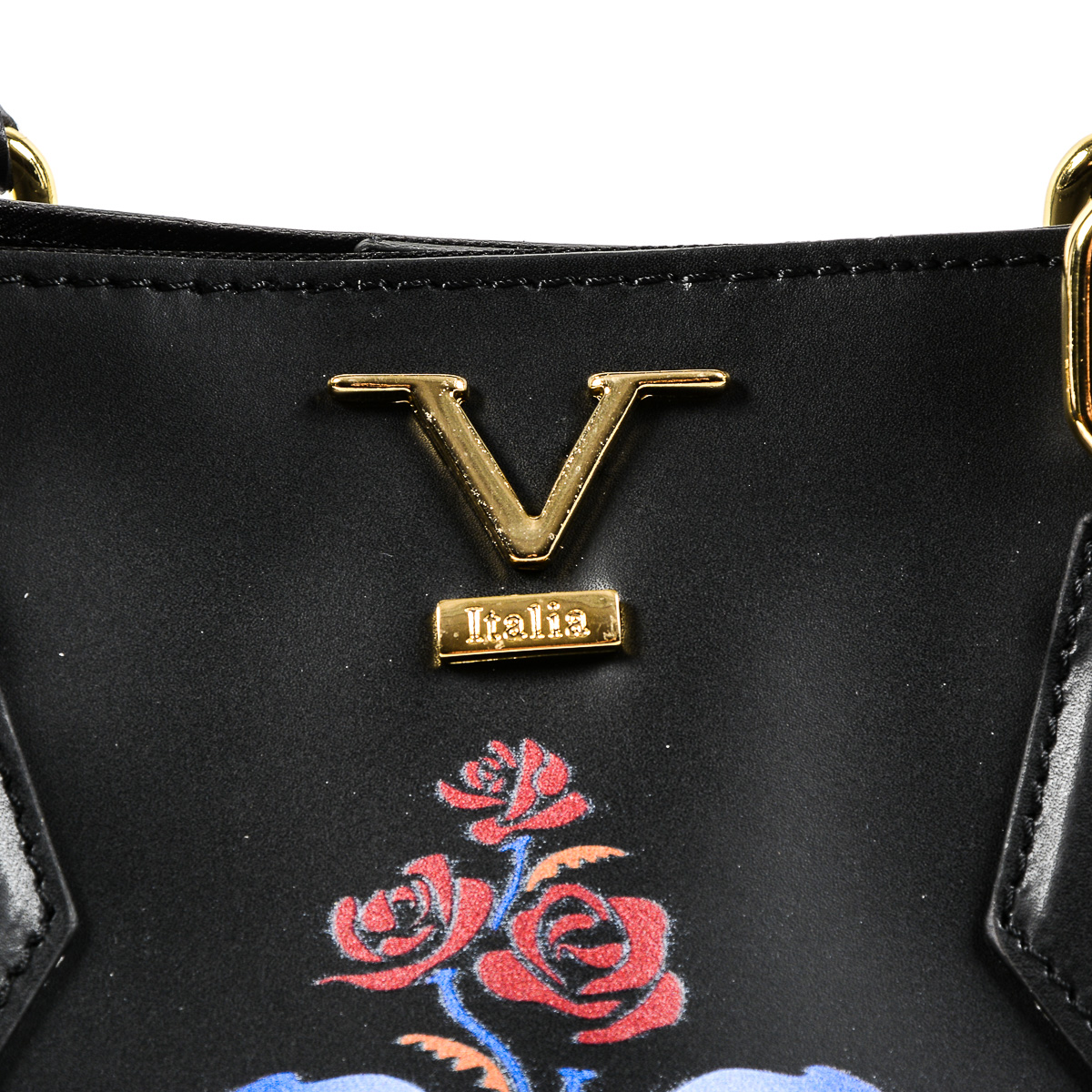 V 1969 Italia Womens Handbag Black CRETA