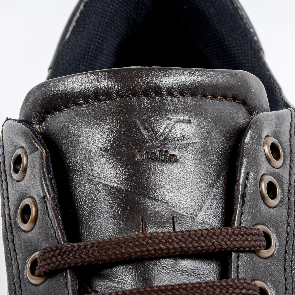V 1969 Italia Zapatillas para hombre Marrón CREMA