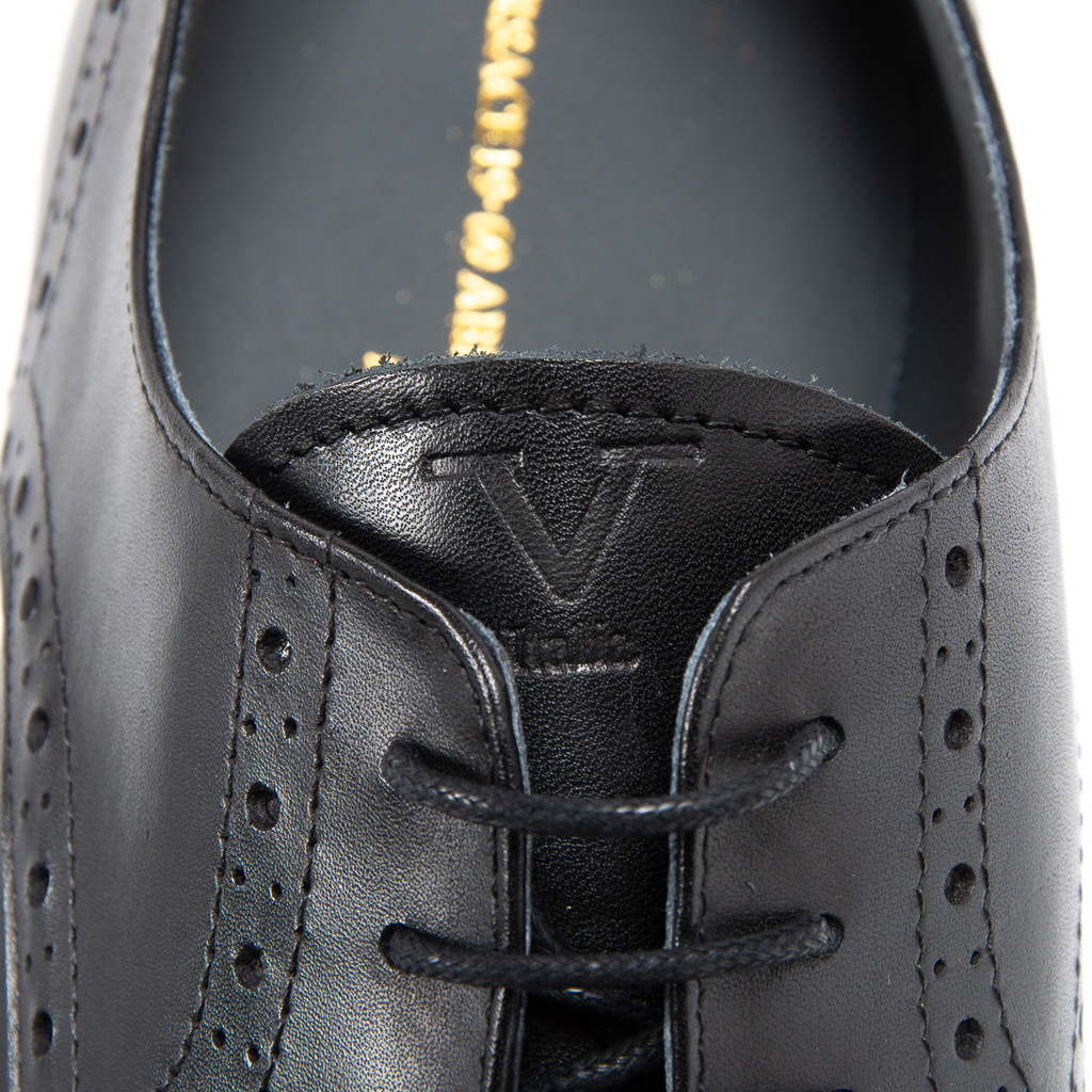 V 1969 Italia - Zapato brogue para hombre, color negro, VERNON