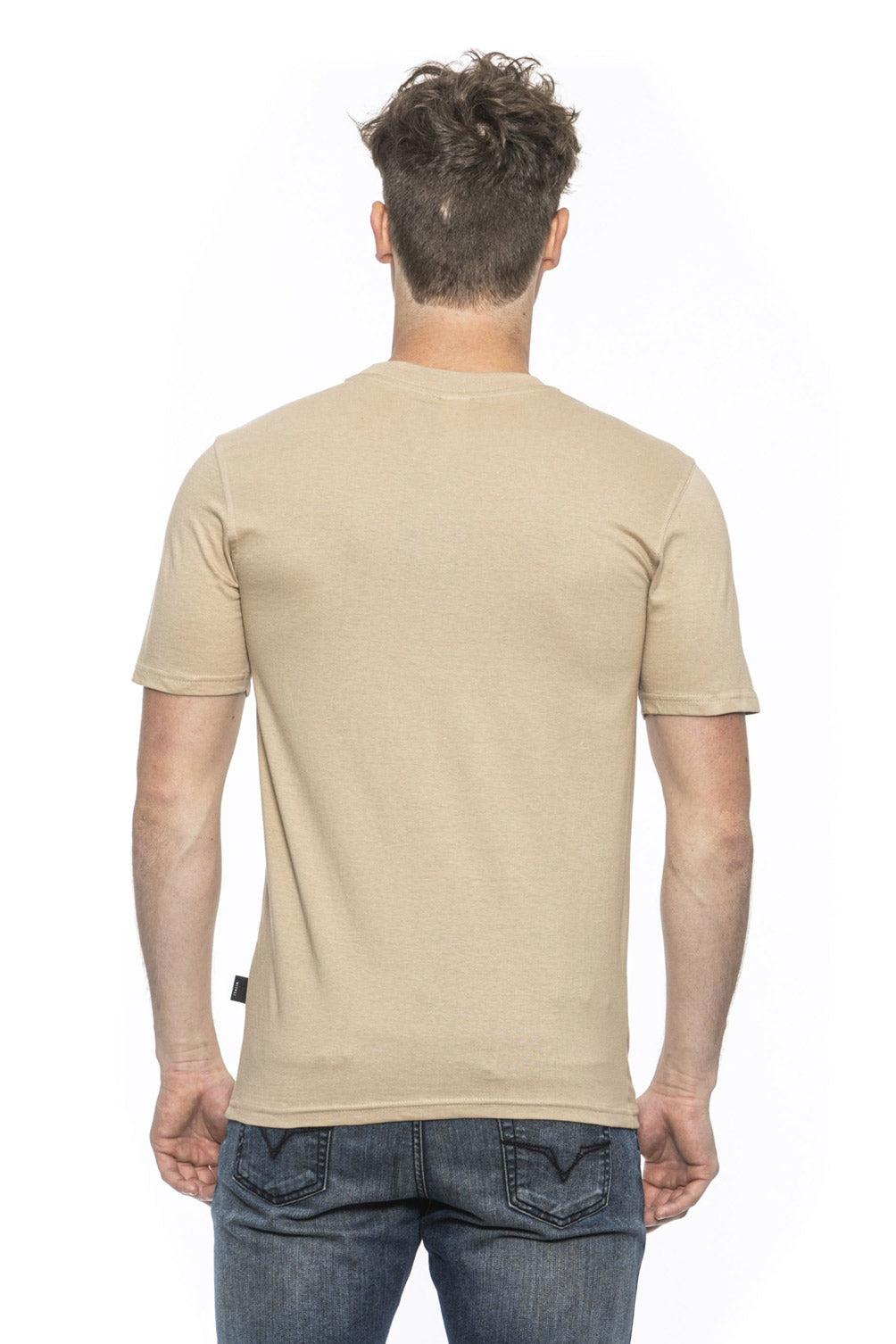 Camiseta para hombre 19V69 Italia Beige ERIC BEIGE