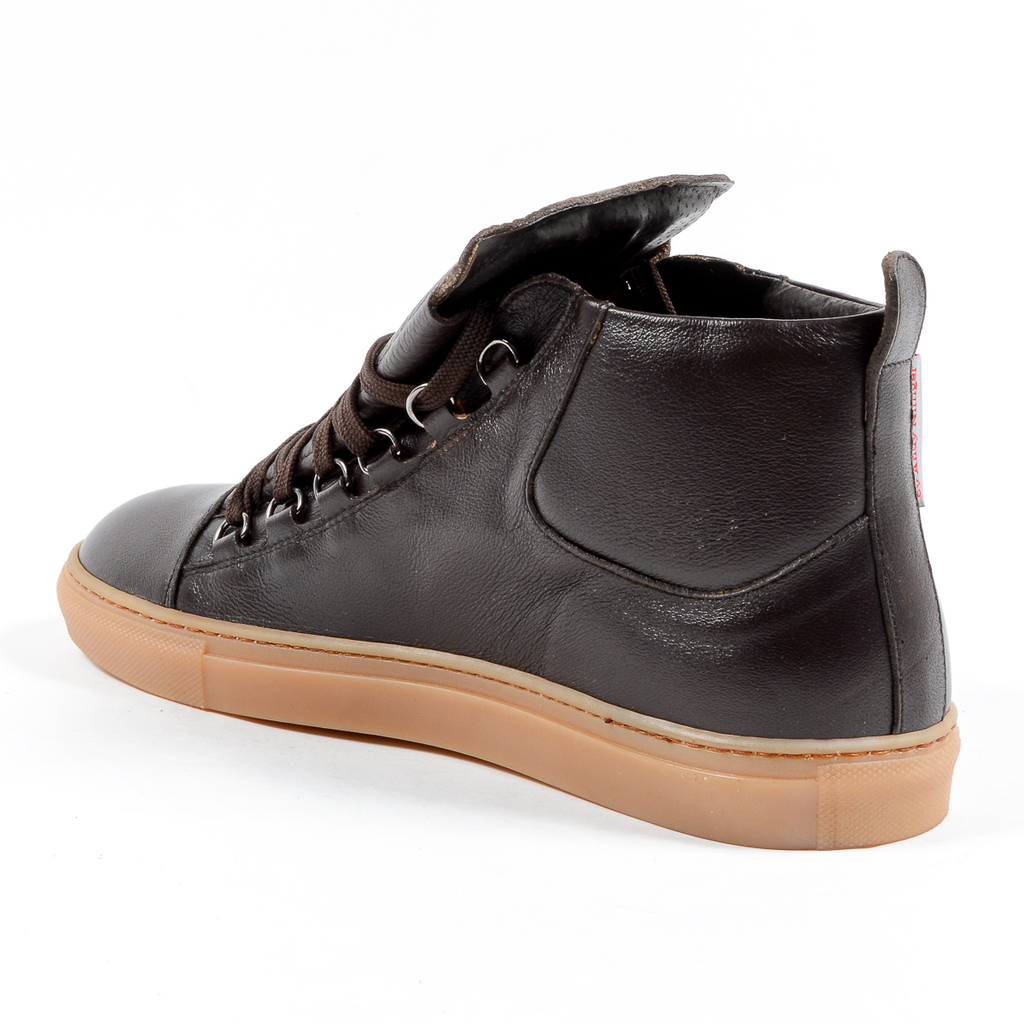 Andrew Charles Mens Sneaker Brown JEFF