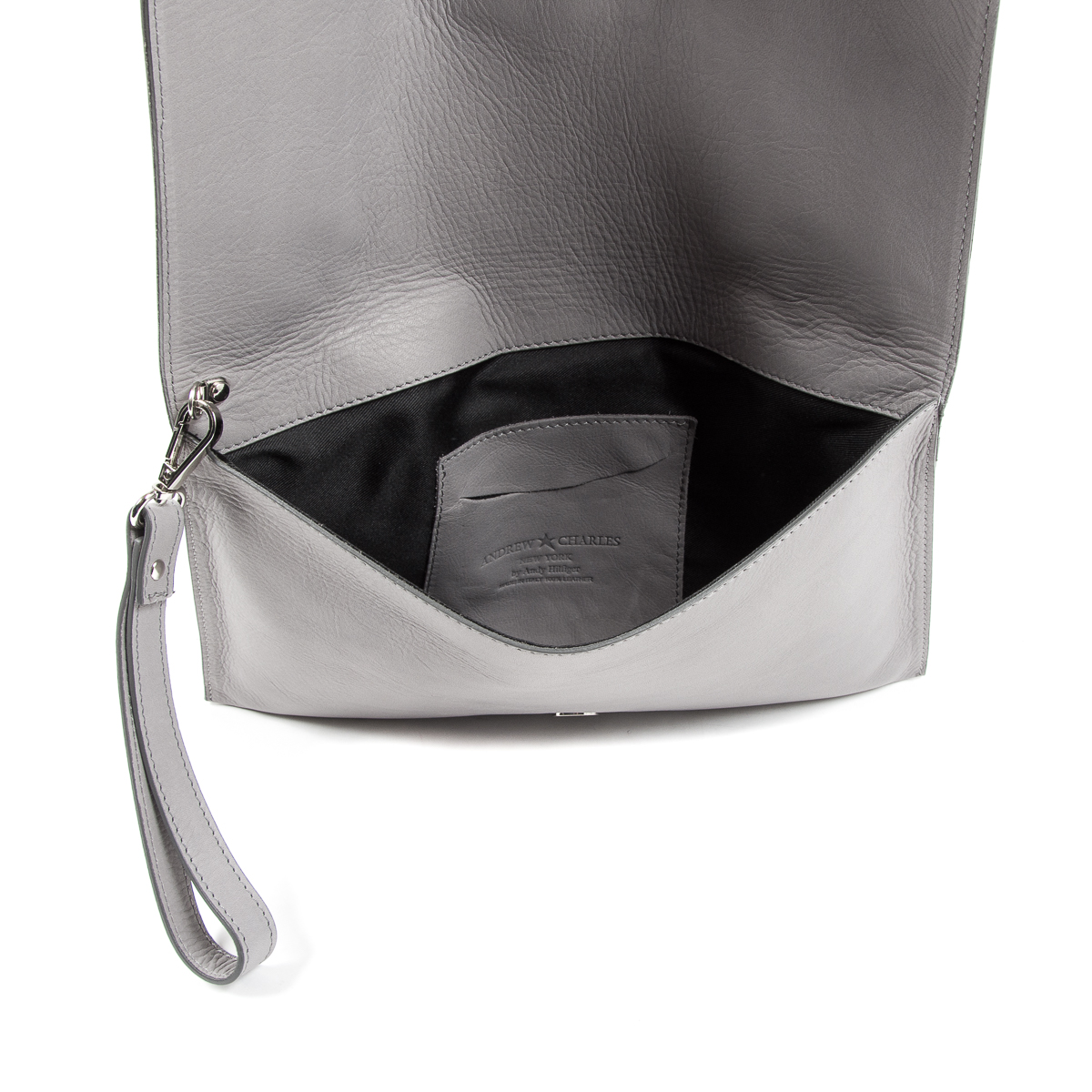 Bolso de mano Andrew Charles para mujer, gris, CORY
