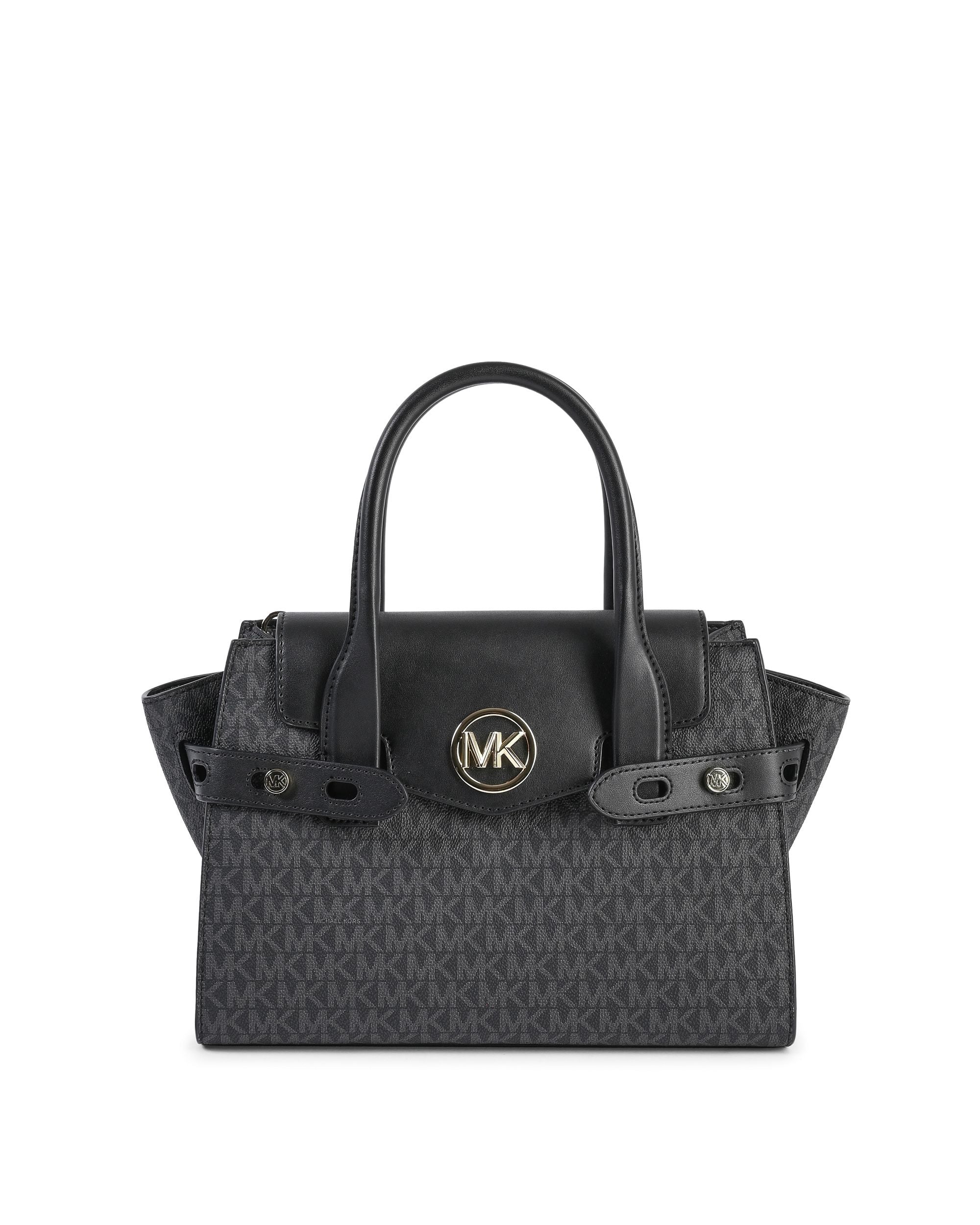 Bolso de mano mediano con solapa Michael Kors 35S2GNMS5B negro multi