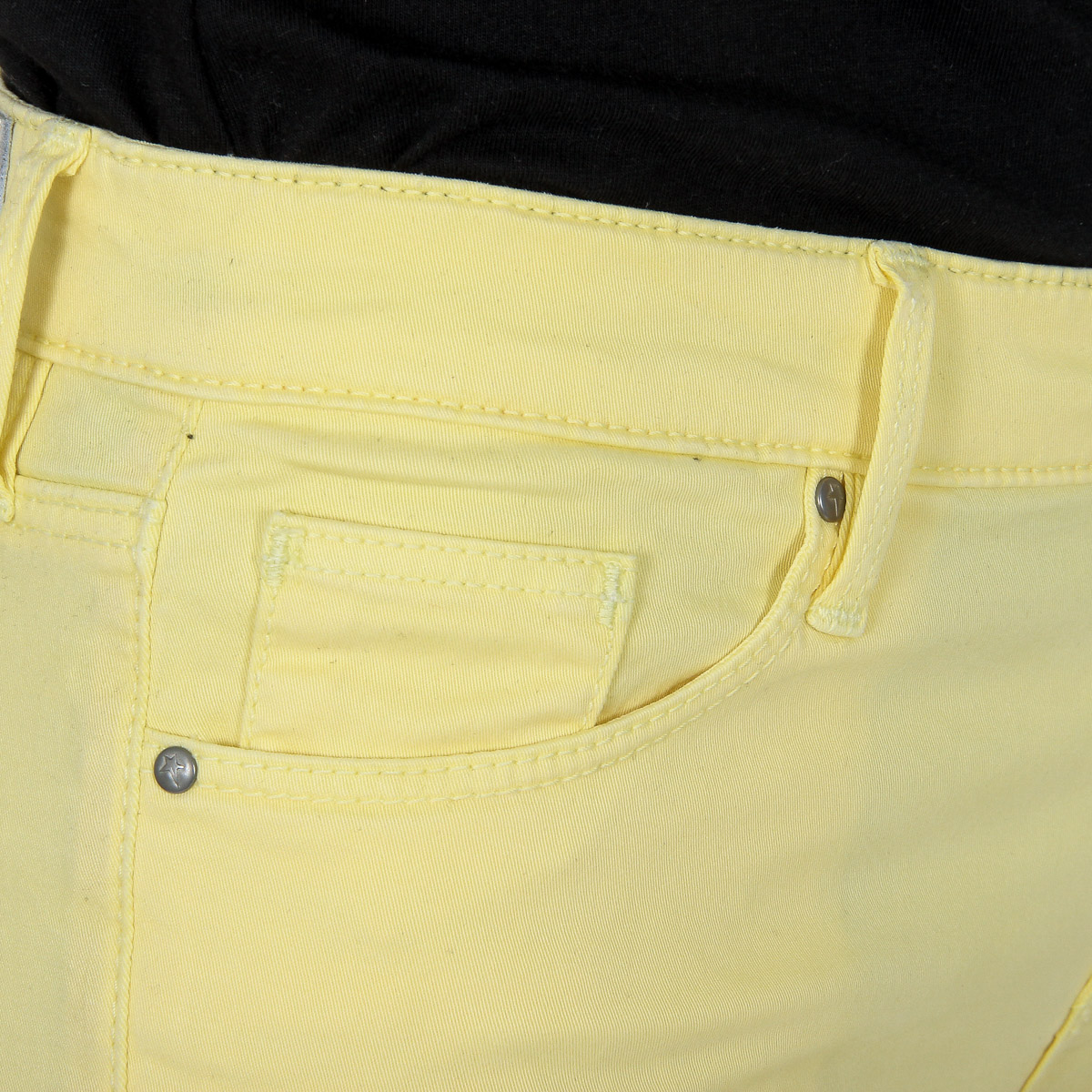 Pantalones Andrew Charles para mujer amarillos CLAIRE