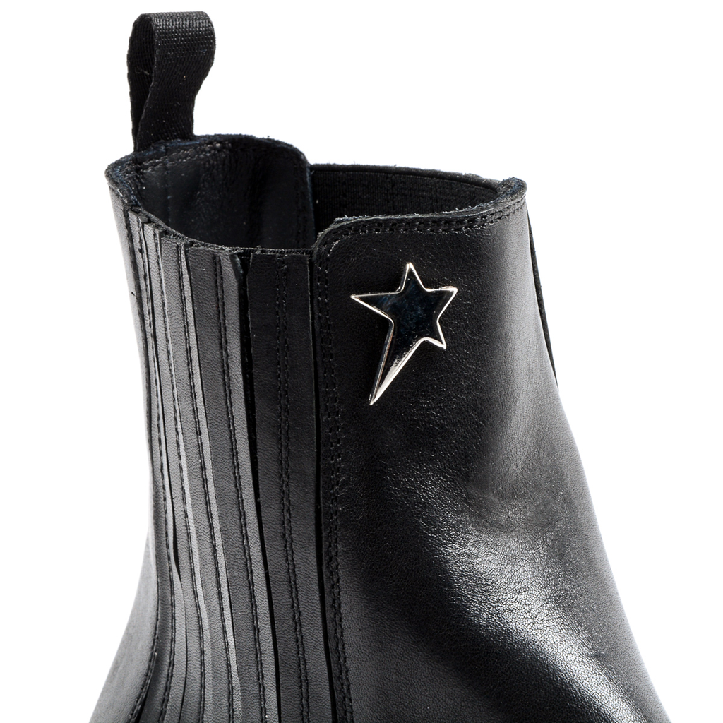 Andrew Charles Womens Ankle Boot Black HAYLEY